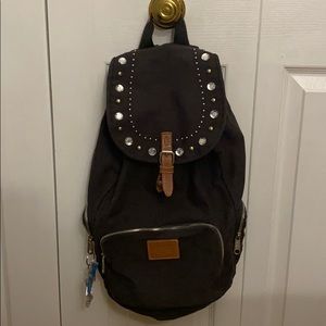 Victoria’s Secret PINK Rhinestone Canvas Backpack